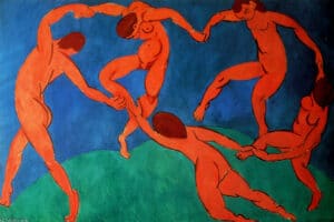 A Dança, de Matisse. Reprodução