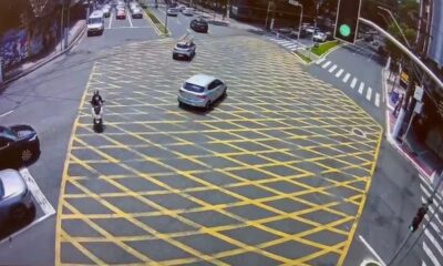 Cruzamento entre a Reta da Penha e Desembargador dos Santos Neves causa acidentes em Vitória. Foto: Reprodução (PMV)
