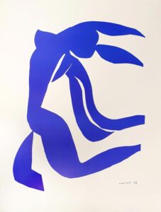 A Dança, - Os Cabelos, obra de Matisse. 