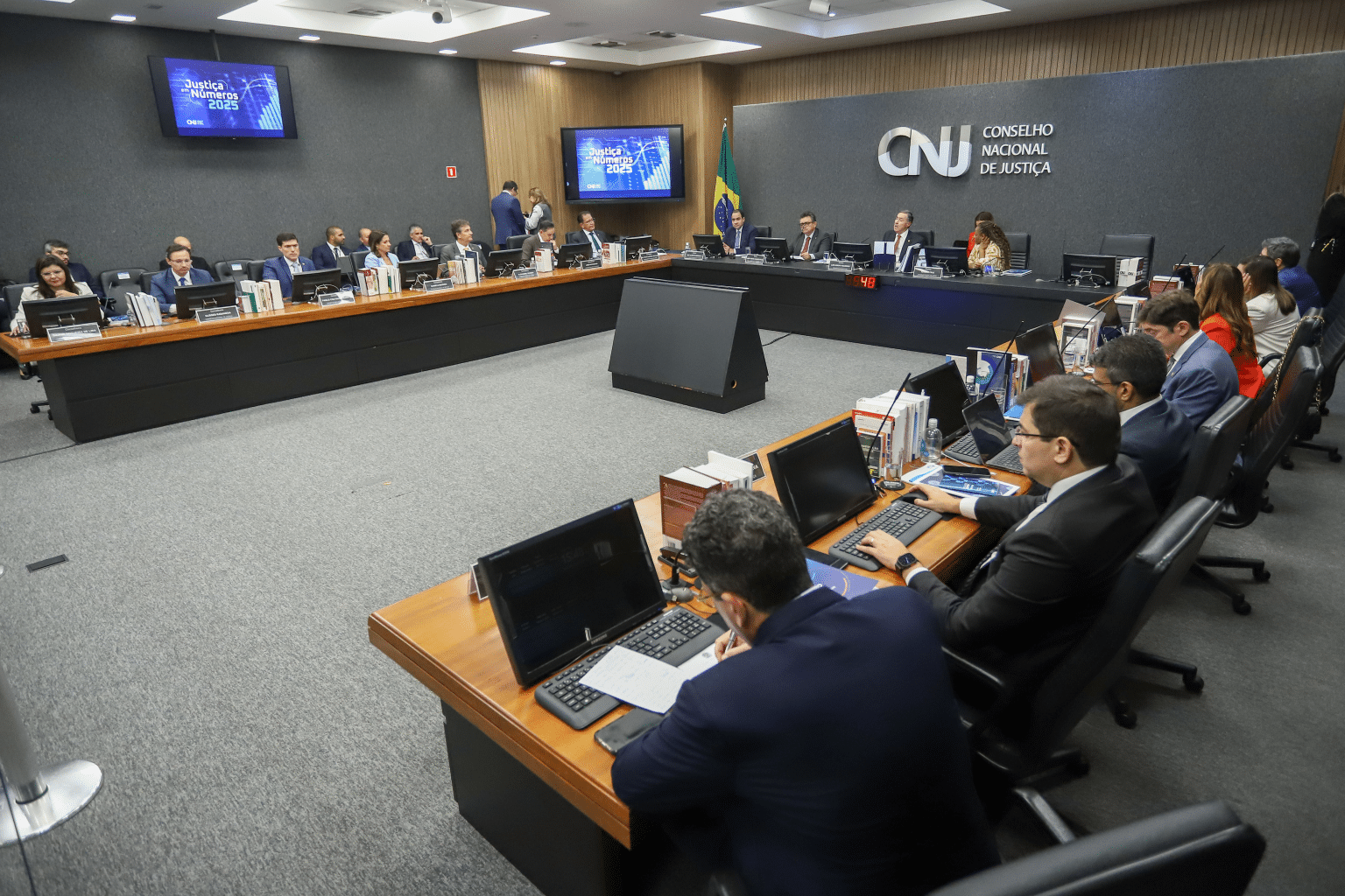 Sessão dos conselheiros do CNJ: Foto: Rômulo Serpa/CNJ